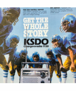1981 KSDO Radio 1130 Advertisement Vintage San Diego Chargers Football D... - $35.07 CAD