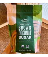 Thrive Market, Grown Organic Brown Coconut Sugar 16oz each (3bags) - $230.21 MXN