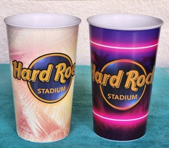 Miami Dolphins - 2 - Hard Rock Stadium - &quot;Logo&quot; Event Cups - Nfl - Football - £4.72 GBP