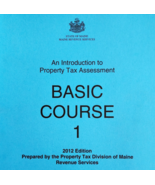 2012 Intro To Property Tax Assessment Basic Course 1 Book Maine Revenue ... - $41.79 CAD