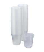 Disposable Drinking Cups - Clear Plastic - 5 oz. - Case of 1,000 Cups - ... - $64.95