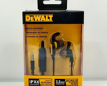 Dewalt Jobsite IPX6 Sweat Water Resistant Earphones 3.5mm Connector 190 ... - £21.28 GBP