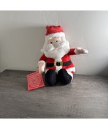 Avon Santa Plush 2011 Interactive 12&quot; Responds to 27 Questions When You Ask - $404.78 MXN