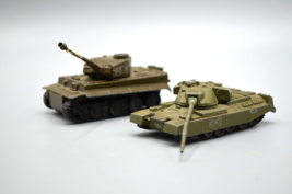 PlayArt Chieftain Tiger I Diecast Tank Military Vehicles Hong Kong Vtg - £18.94 GBP