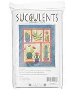 Rachel&#39;s Of Greenfield Succulents Wall Quilt Kit Pattern, None - £14.54 GBP