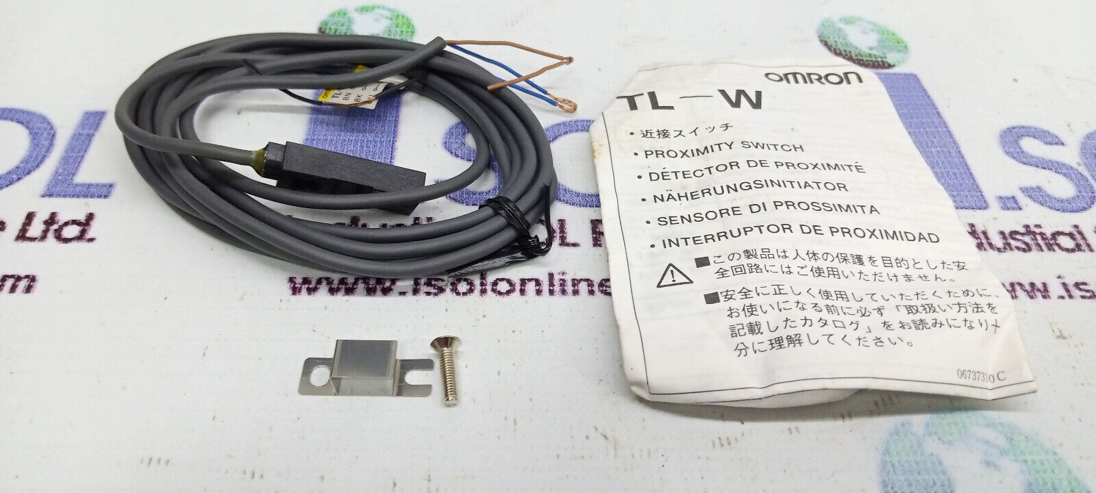 Omron TL-W3MC1 Proximity Switch 2m 12 To 24VDC TL-W3MC1 Omron Corporation - $29.87