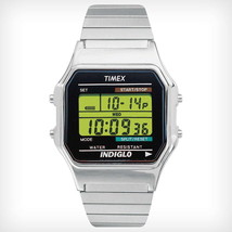 Timex T78582 Men&#39;s Classic Digital Chronograph Stainless Steel Watch - £35.52 GBP