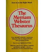 The Merriam Webster Thesaurus - $33.56 MXN