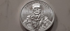 2 Oz .999 silver Frankenstein monster horror series! he is alive. - $99.00