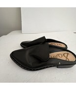 Sam Edelman Lewellyn Black Leather Mule Women&#39;s Shoes Size 6.5 - £35.03 GBP