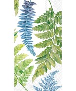 3-Ply Paper Napkins, 16-Count Guest Size, Arwea White Blue New - $13.47 CAD