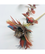 Aya Magic Wand | Tribal Macaw Guacamayo Feather | Huayruro Seed Beads - $47.49