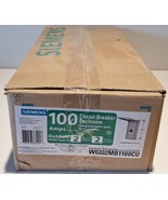 NEW SEALED Siemens W0202MB1100CU 100 Amp Outdoor Circuit Breaker Enclosure - $89.00