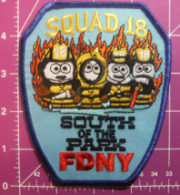 FDNY-New York City Fire Department Squad 18 South Park patch - $8.00
