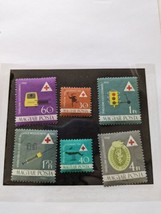 Magyar Posta 1961 Stamp Lot Unused NH Torodjunk Egeszsegunkkel 6 pc - £1.55 GBP
