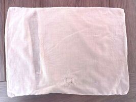 Vtg Embroidered Baby Pillow Case Handmade Imported Philippines  White Co... - $22.72