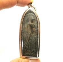 Lp Boon Leela Buddha Walk Over Obstacles Thai Powerful Magic Yant Amulet Pendant - £186.63 GBP