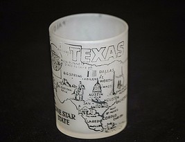 Vintage Hazel Atlas Texas The Lone Star State Shot Glass Man Cave Barwar... - £7.89 GBP