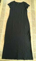 Daily Ritual  Short-Sleeve Crewneck Maxi Dress Women&#39;s size S - £38.32 GBP