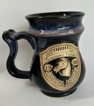 Vintage Ohio Renaissance Festival Studio Art Pottery Beer Stein Tankard Mug 1996 - £29.10 GBP