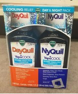  VICKS DAYQUIL &amp;  NYQUIL VAPOCOOL SEVERE COLD, FLU, &amp; CONGESTION( 12 FL ... - £27.25 GBP