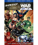 DC Comics Justice League Volume 1 Origins Hardcover with 2 DVD Blu-Ray - £14.20 GBP