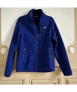 Patagonia STY22801FA19COB Jacket Man Retro Pile Fleece Blue Zip Up - $2,435.31 MXN