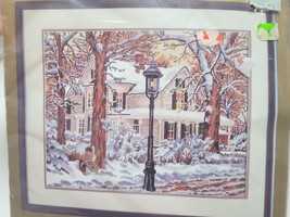 Something Special Winter Scene 30550 John Sloane Needlepoint Kit New Sealed - $33.85