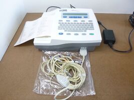 Burdick Atria 3000 ECG Machine w/ Power Adapter &amp; Patient Cables - $473.36