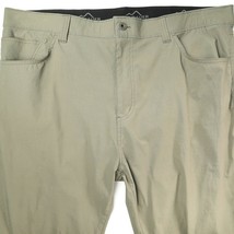 Eddie Bauer Stretch Nylon Solid Gray Hiking Fishing Outdoor Pants Mens 4... - $32.55