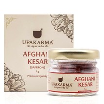Upakarma Natural Pura Muy Fino A Grado 1 Gramos Afghani Kesar Saffron Hilos Pack - £18.70 GBP