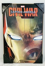 Silver Buffalo Civil War Captain America&#39;s Reflection Iron Man&#39;s Helmet ... - £18.29 GBP