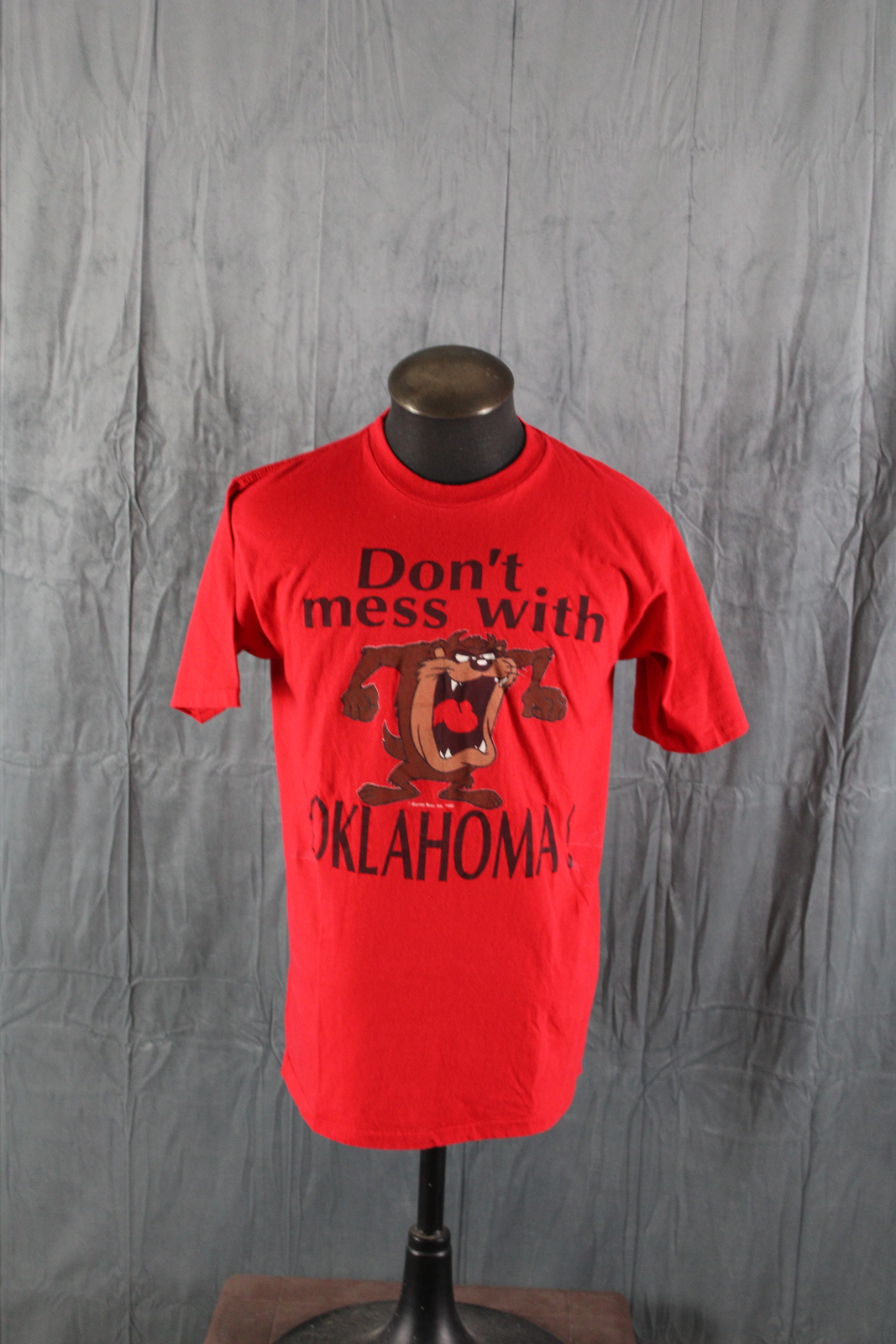 Oklahoma Sooners Shirt (VTG) - Taz Don't Mess with Oklahoma - Men's Large - £59.81 GBP