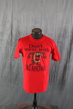 Oklahoma Sooners Shirt (VTG) - Taz Don&#39;t Mess with Oklahoma - Men&#39;s Large - £58.98 GBP