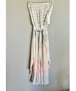 Womens Tie Dye Jumpsuit Ladies Tube Top  Romper Wide Leg Small S NWT - $80.05 CAD