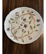 Fitz &amp; Floyd OCI Berries and Vines 9&quot; Majolica Style Wall Decor Plate - $19.11 CAD