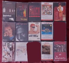Lot of 13 synth pop new wave cassette tapes k7 u2 the cars Gowan elo eur... - $29.00