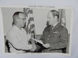 MICHIGAN AIR NATIONAL GUARD PHOTO Donald Burback Superior Performance Award - $4.94