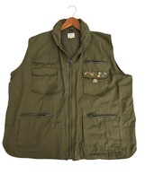 Ranger Vest Mens Utility Outdoor Military Hunting Outdoors Green W/Pins - $56.05