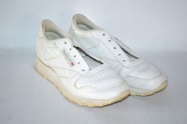 Reebok Classics White Shoes Sneakers RB 805 Size 4.5 - £15.76 GBP