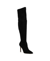 New York And Company Womens Natalie Over The Knee Regular Calf Boots,Black,8 M - £80.10 GBP