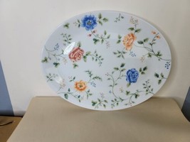 Churchill Queen&#39;s  China Rose Chintz Serving Tray Platter 9.5 x 12 inches - £19.46 GBP