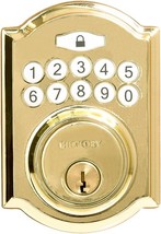 Hickory Hardware&#39;S Securemote Bluetooth Deadbolt, Polished Brass, Model,... - £89.80 GBP