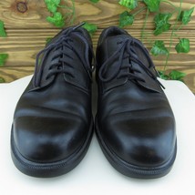Rockport Men Derby Oxfords Shoes  Black Leather Lace Up Size 10 Medium (D, M) - £23.73 GBP