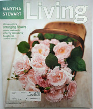 Martha Stewart Living Magazine June 1998 Issue # 60 Flowers Headboards Desserts - £9.76 GBP