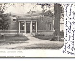 Public Library Building Litchfield Connecticut 1902 Karl Bros UDB Postca... - £6.27 GBP