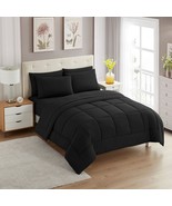 Sweet Home Collection 5 Piece Comforter Set Bag Solid Color All Season, ... - €34,93 EUR