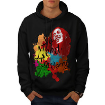 Wellcoda Rasta Legend Celebrity Mens Hoodie, No Casual Hooded Sweatshirt - $32.27+