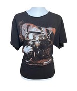 Harley Davidson Motorcycles 1997 Graphic Tee Shirt Short Sleeves Upcycle... - £18.51 GBP