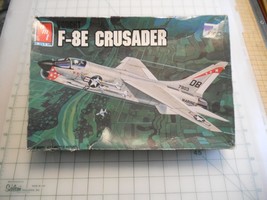 F-8E Crusader 1/72  model plane Contents never opened  Box Bad AMT - $10.79